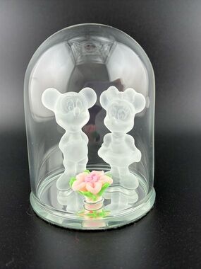 Disney Arpibas Brothers Collectible Micky and Minnie, Felt Base